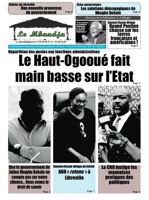 Le Mbandja 25/10/2019