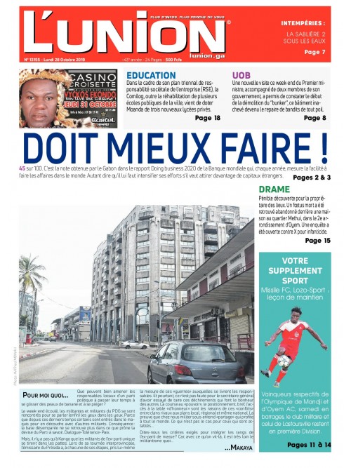 L'Union 28/10/2019