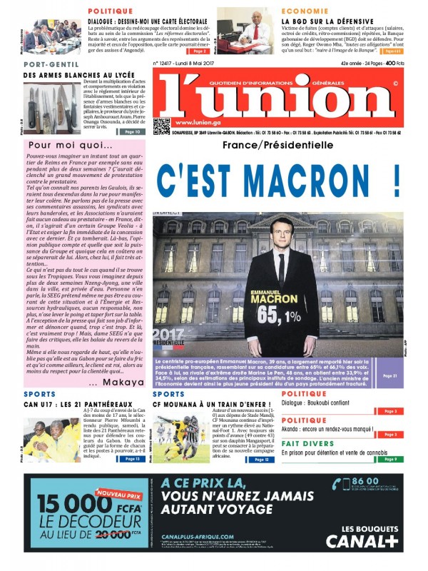 L'Union 08/05/2017