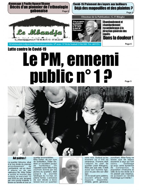 Le Mbandja 15/05/2020