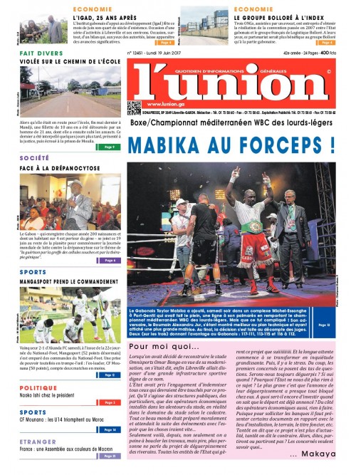 L'Union 19/06/2017