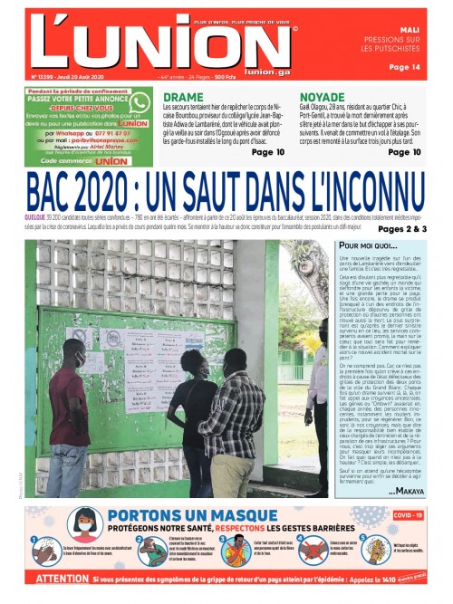 L'Union 20/08/2020