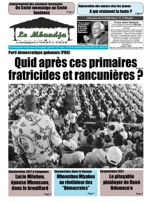 Le Mbandja 29/01/2021