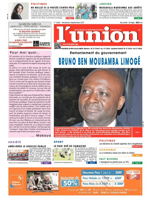 L'Union 08/09/2017