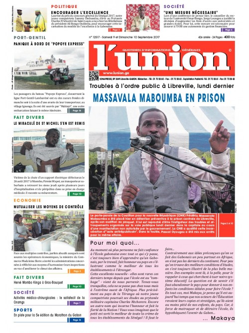 L'Union 09/09/2017