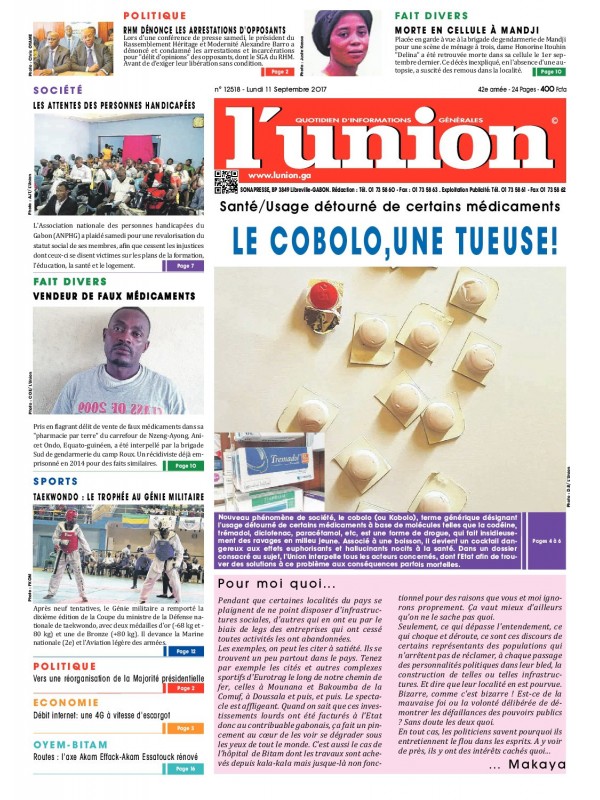 L'Union 11/09/2017