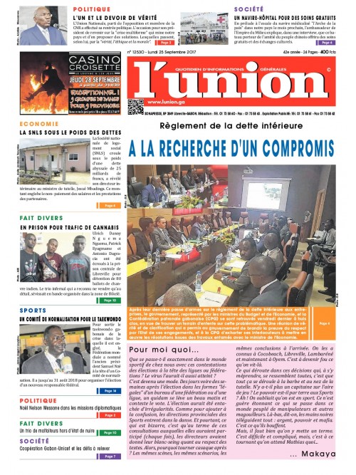 L'Union 25/09/2017