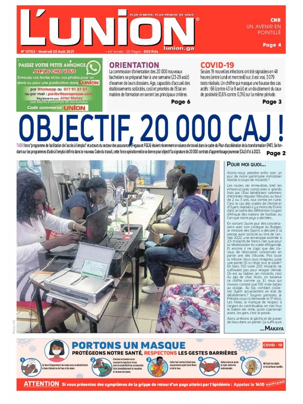 L'Union 20/08/2021