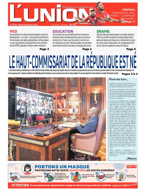 L'Union 14/09/2021