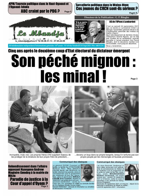 Le Mbandja 03/09/2021