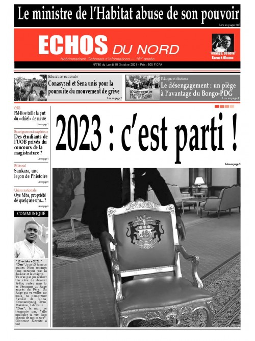 Echos du Nord 18/10/2021