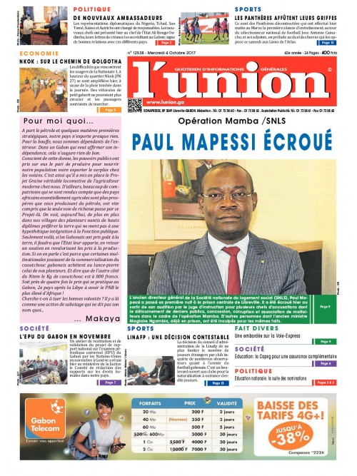 L'Union 04/10/2017