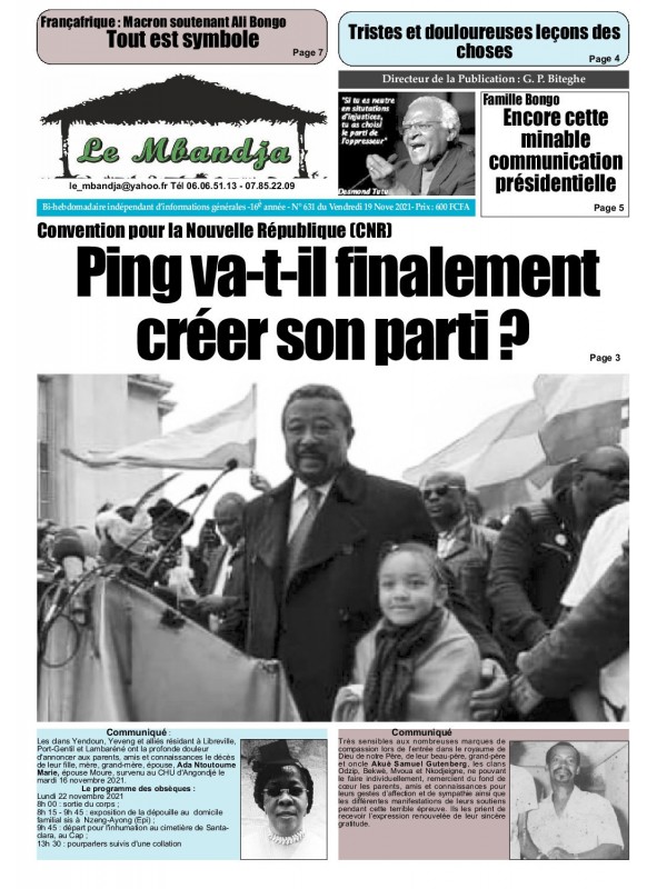 Le Mbandja 19/11/2021