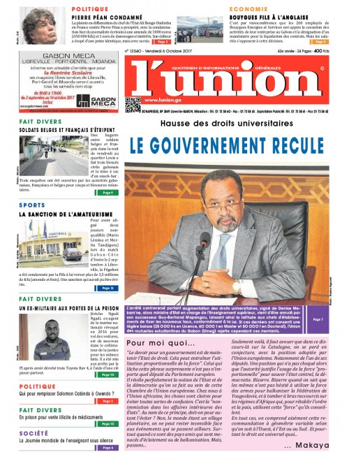 L'Union 06/10/2017