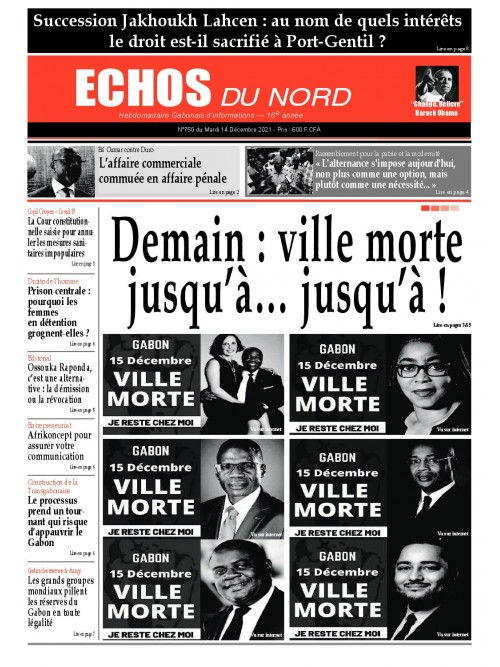 Echos du Nord 14/12/2021