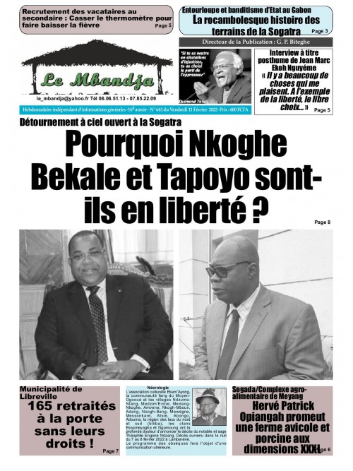 Le Mbandja 11/02/2022