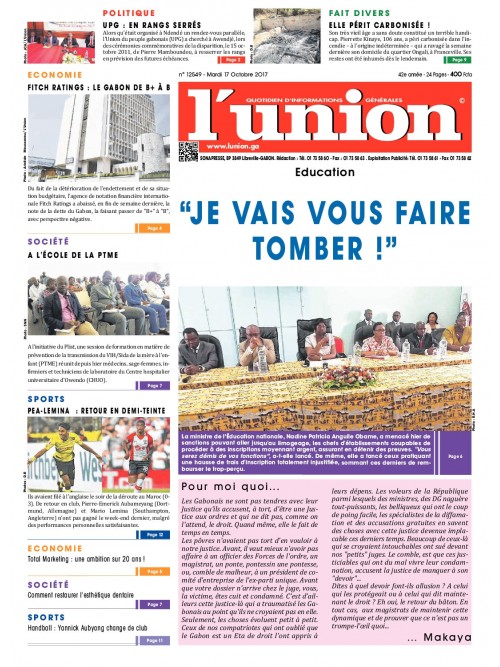 L'Union 17/10/2017