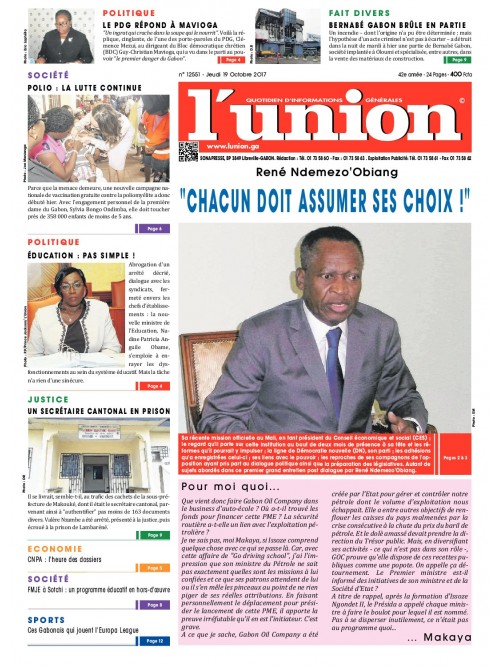 L'Union 19/10/2017