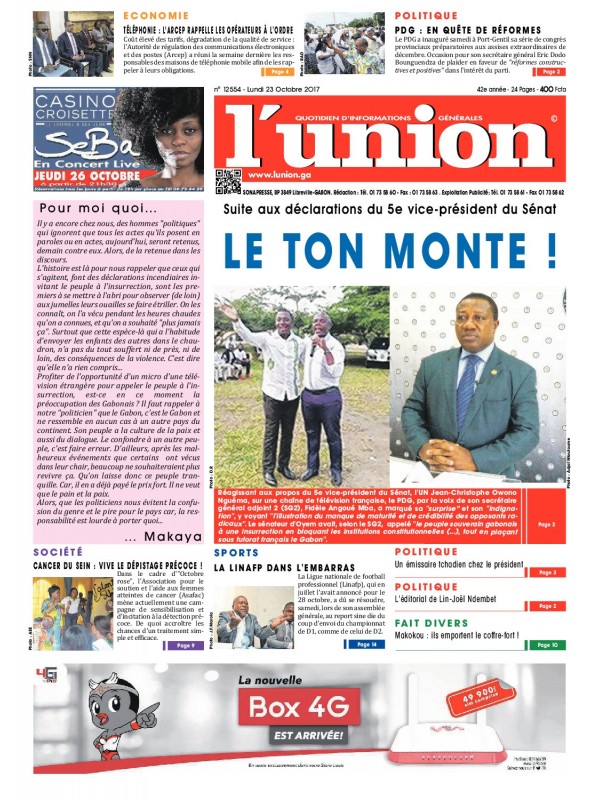 L'Union 23/10/2017