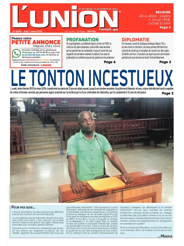 L'Union 07/07/2022