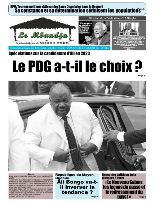 Le Mbandja 15/07/2022