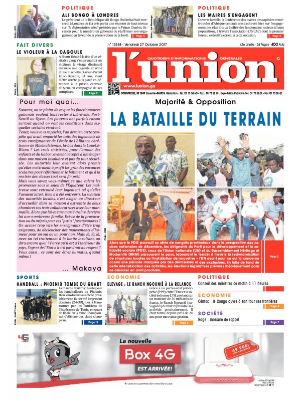 L'Union 27/10/2017