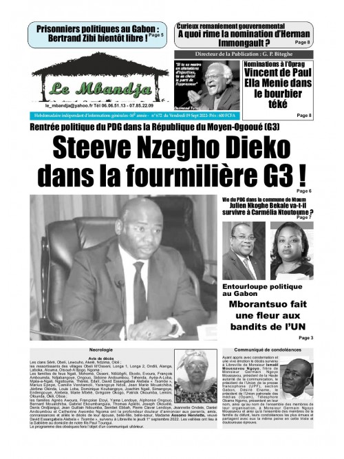 Le Mbandja 09/09/2022