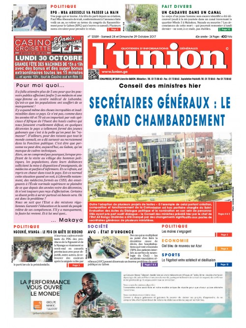 L'Union 28/10/2017