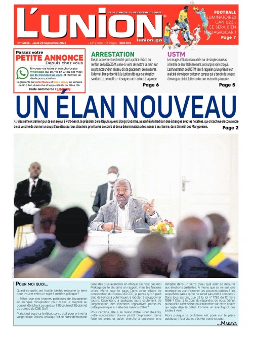 L'Union 29/09/2022