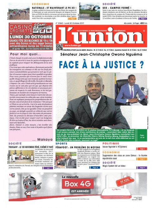 L'Union 30/10/2017