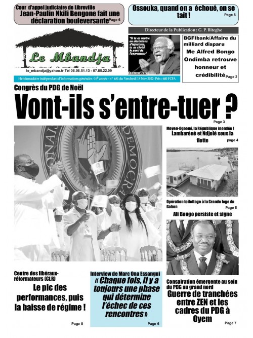 Le Mbandja 18/11/2022