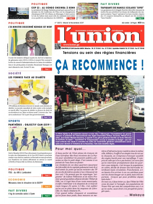 L'Union 14/11/2017