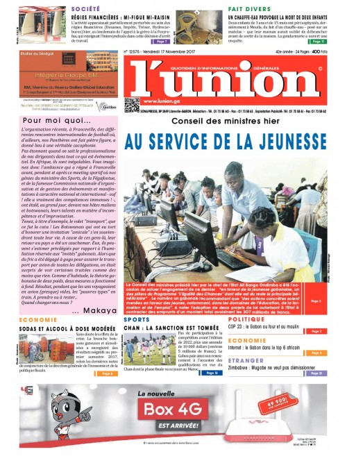 L'Union 17/11/2017