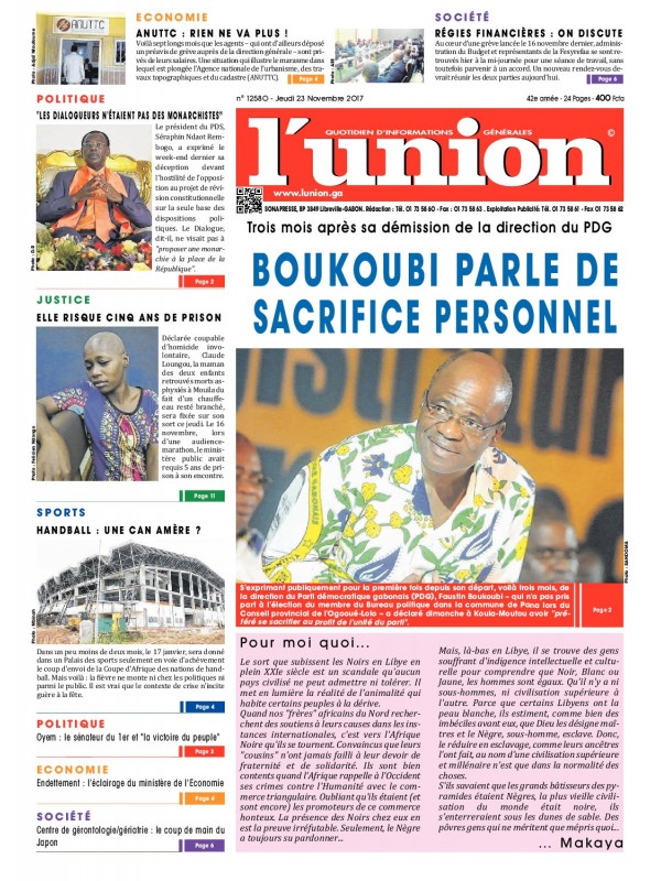 L'Union 23/11/2017