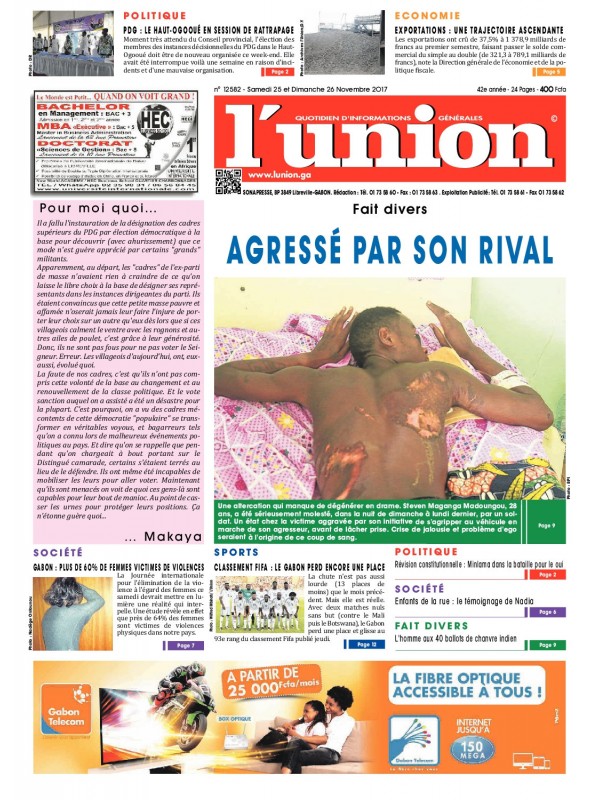 L'Union 25/11/2017