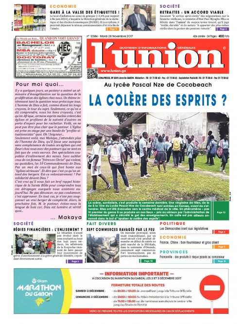 L'Union 28/11/2017