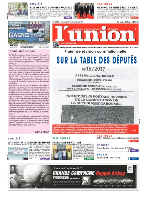 L'Union 01/12/2017