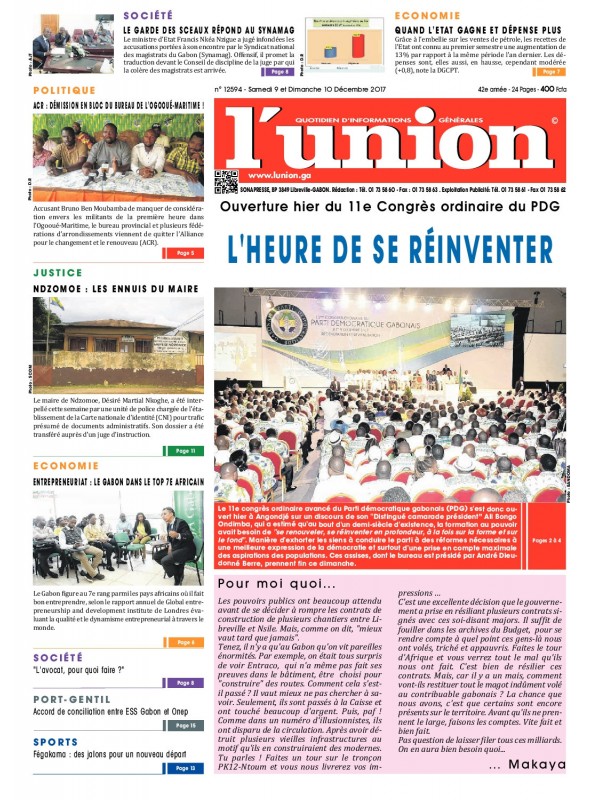 L'Union 09/12/2017