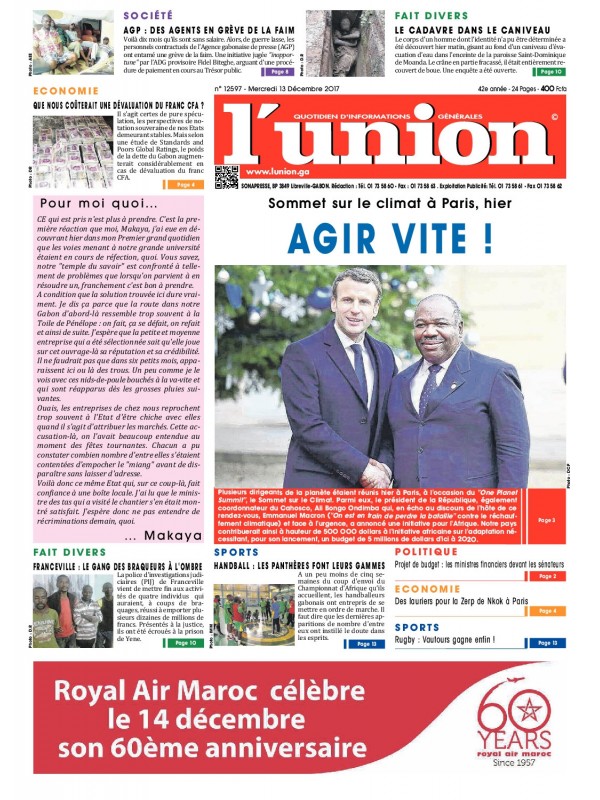 L'Union 13/12/2017