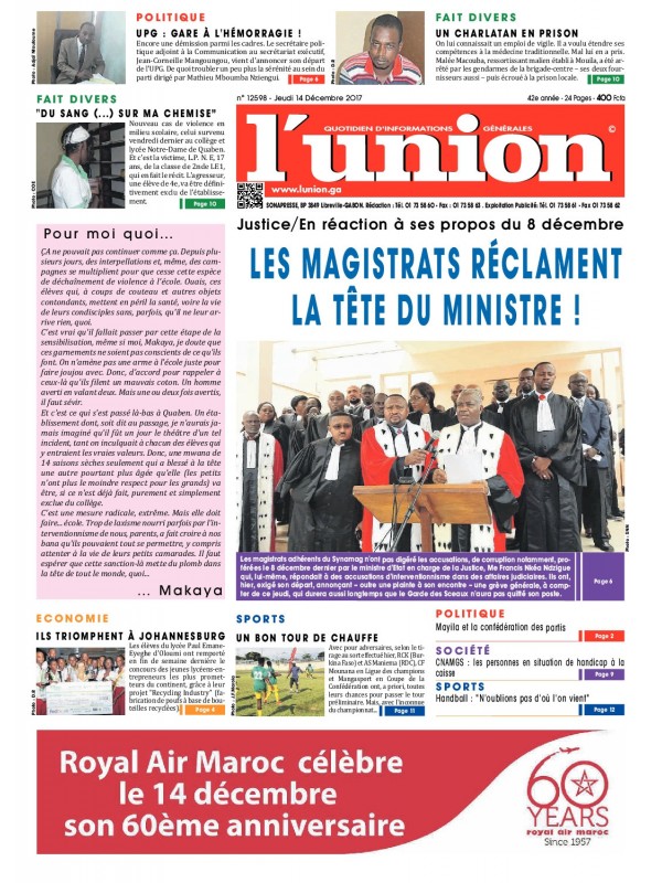 L'Union 14/12/2017