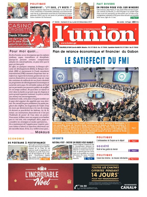 L'Union 23/12/2017