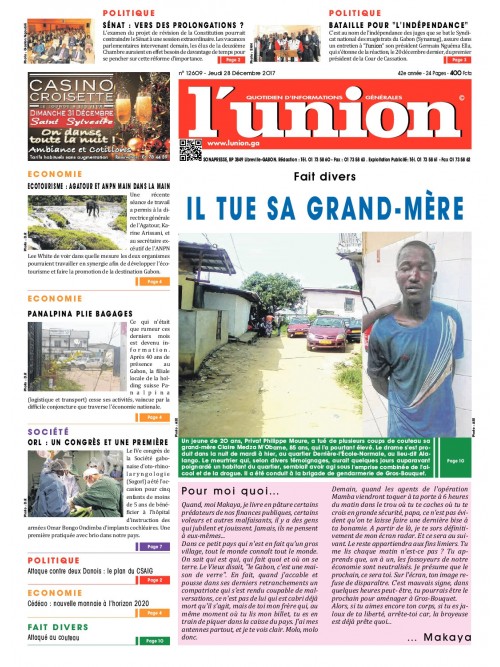 L'Union 28/12/2017