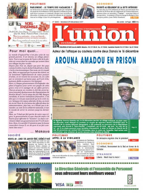 L'Union 29/12/2017