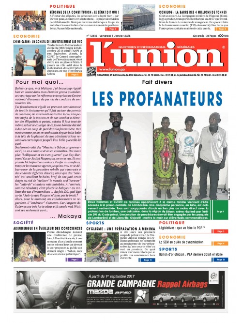 L'Union 05/01/2018