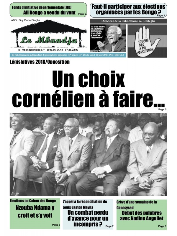 Le Mbandja 12/01/2018