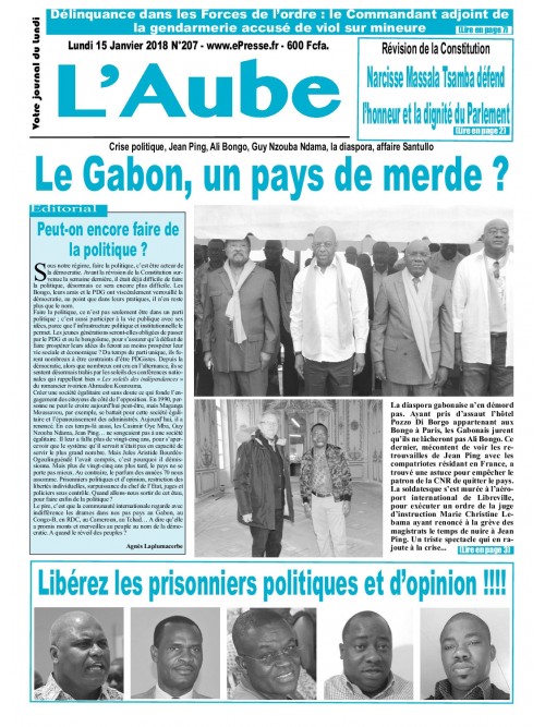 L'Aube 15/01/2018