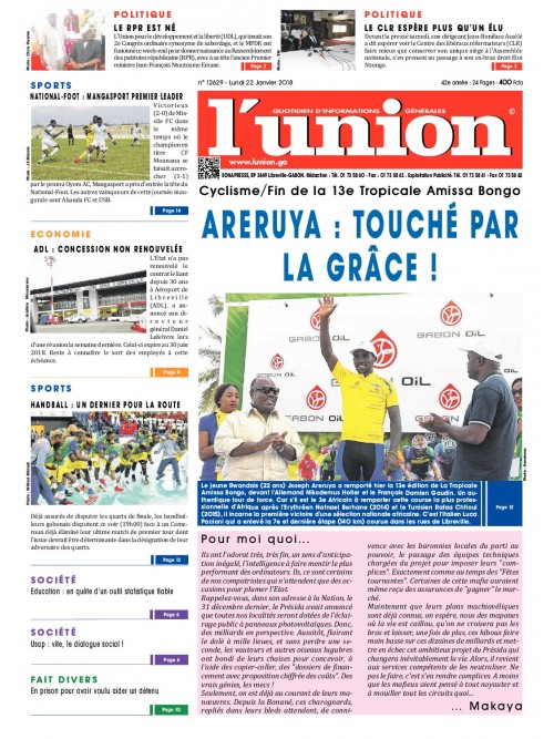 L'Union 22/01/2018