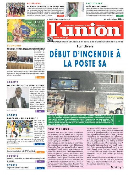 L'Union 23/01/2018