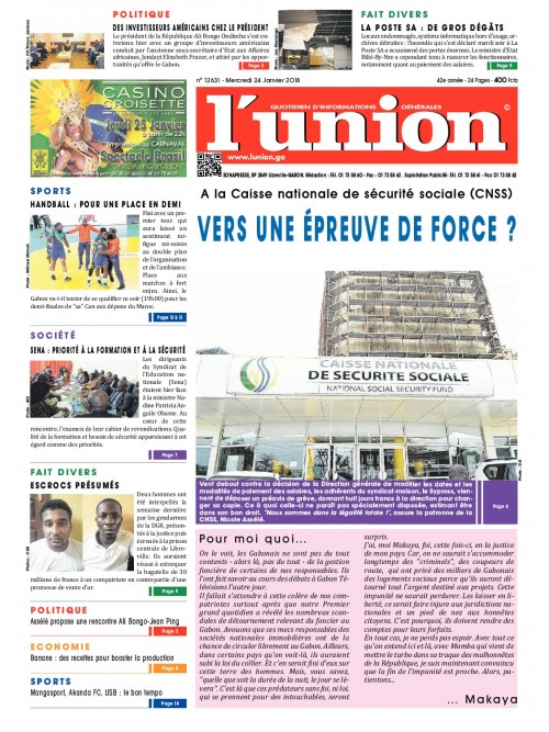 L'Union 24/01/2018