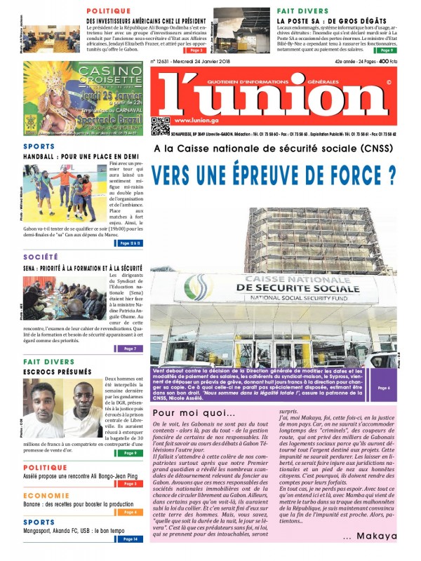 L'Union 24/01/2018